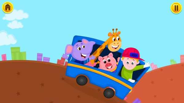 Wheels On The Bus Nursery Rhyme & Song For Toddler screenshot 3