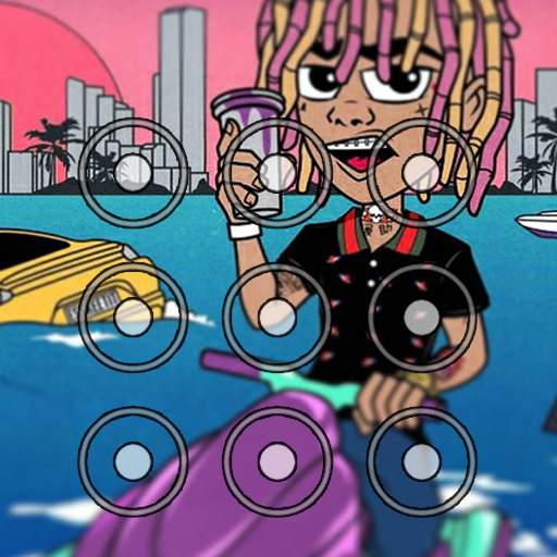 Lil Pump Pattern Lock Screen 1.1