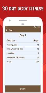 Build Muscle - Home Workout 2 تصوير الشاشة