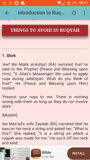 Ruqyah Al Shariah Mp3 screenshot 9