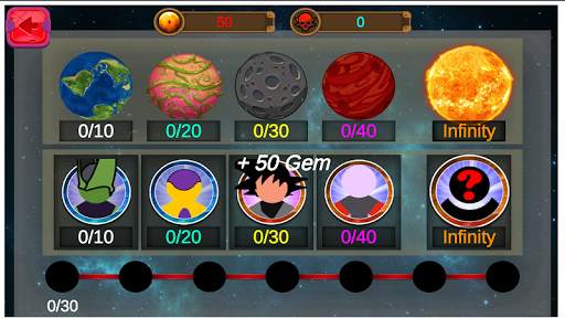 Dragon Ball Z fighting games screenshot 5