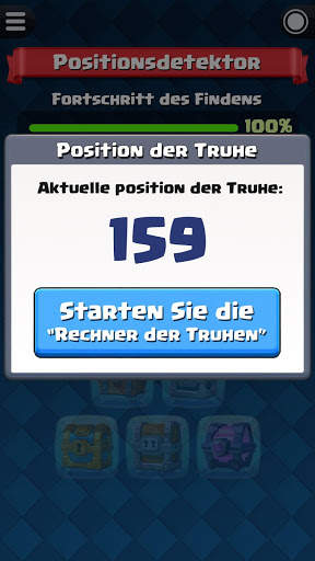 Rechner der Truhen für Clash Royale screenshot 5