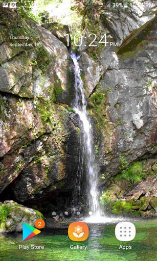 Mountain Water Live Wallpaper screenshot 2
