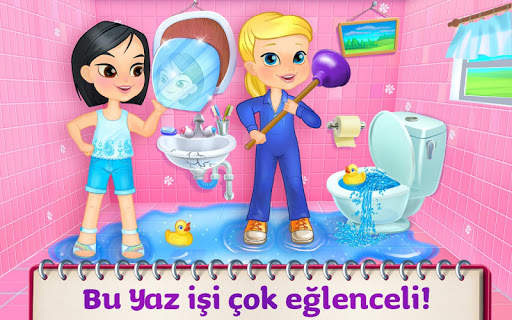 Tamirci Kızlar - Yaz Eğlencesi screenshot 2