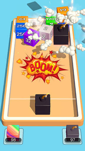 2048 3D: Shoot & Merge Number Cubes, Block Puzzles screenshot 3