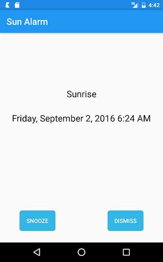 Sun Alarm 8 تصوير الشاشة