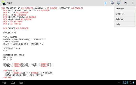 Mobile BASIC screenshot 8