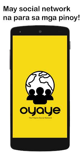 Oyaye - Filipino Social Network screenshot 1