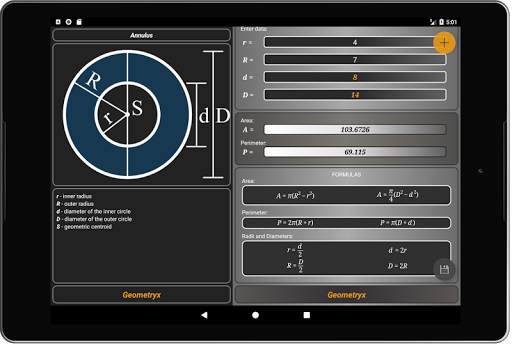 Geometryx: Geometry Calculator screenshot 13