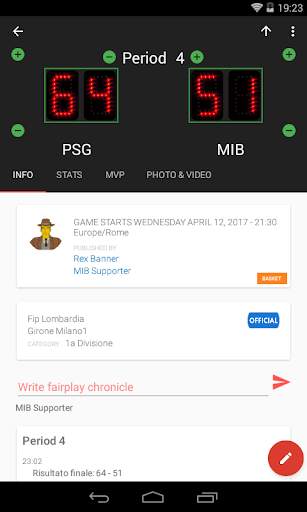 My LiveScore - Social Basket screenshot 12