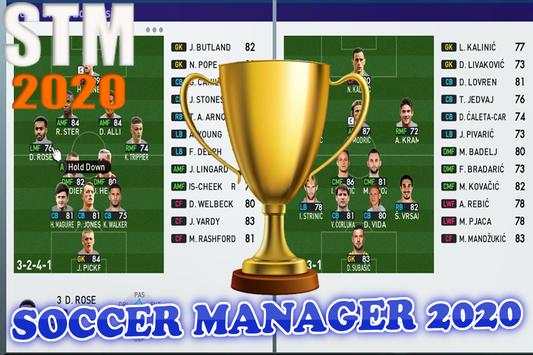 Soccer Top Manager 2020 - Pertandingan Sepak Bola screenshot 4