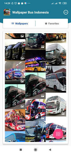 Wallpaper Bus Indonesia screenshot 3
