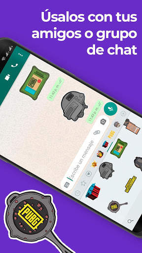 Stickers (PUBG Fan App) para WhatsApp 2020 ✅ screenshot 5