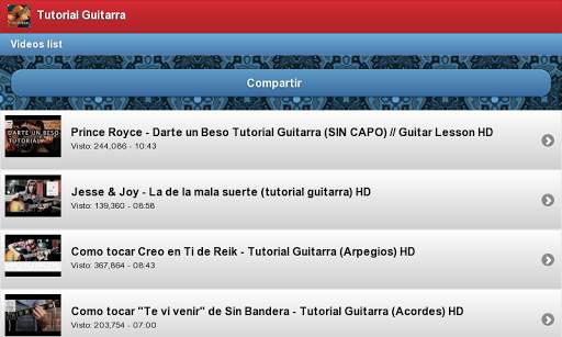 Tutorial Guitarra screenshot 4