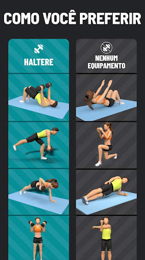 Treino com Halteres em Casa screenshot 4