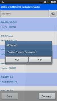 Contacts Converter screenshot 1