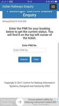 Live Train Status, PNR Status & Indian Rail Info screenshot 2