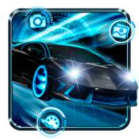 Fancy Black Car Launcher Theme Live HD Wallpapers