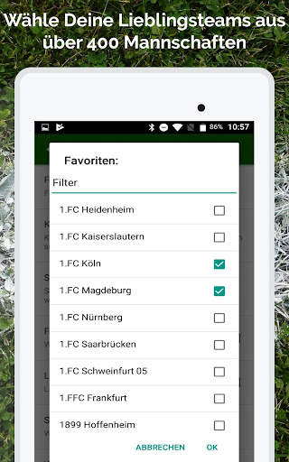 Fussball im TV live screenshot 11