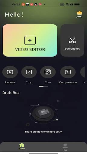 Cartoon video editing screenshot 1