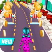 Lady Bug Dash -  Subway Adventure Cat Noir Run 1.0