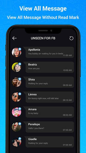 No Seen for Facebook - Hide Unseen messages screenshot 4