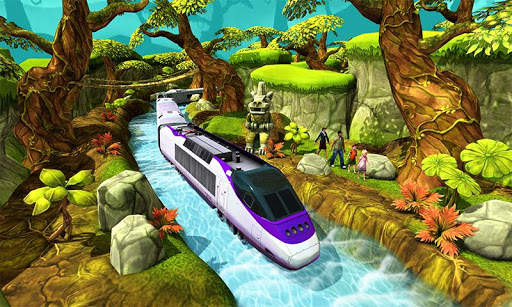 Water Surfer Bullet Train Game screenshot 3