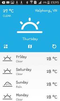 Weather Vietnam screenshot 1