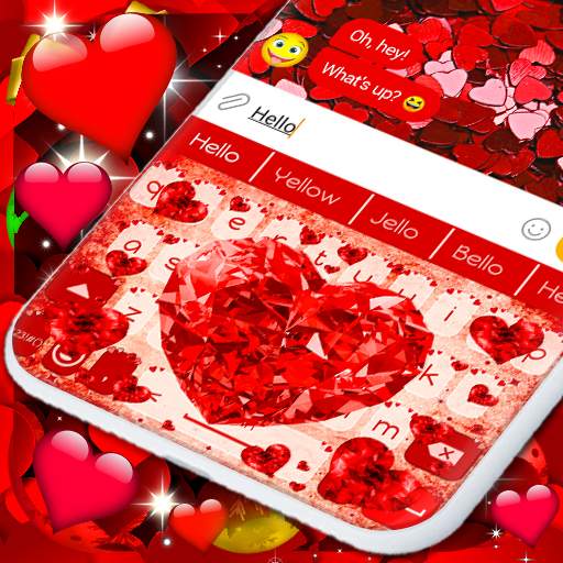 Diamond Heart Keyboard Love 2.4.9