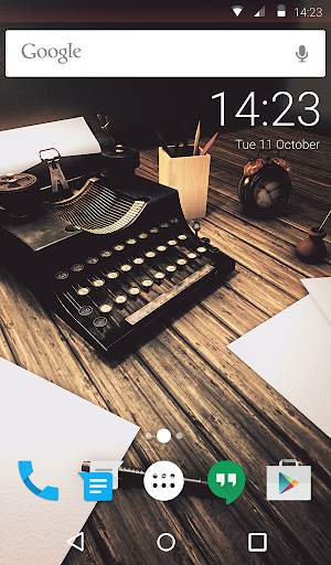 Typewriter Animated Keyboard screenshot 5