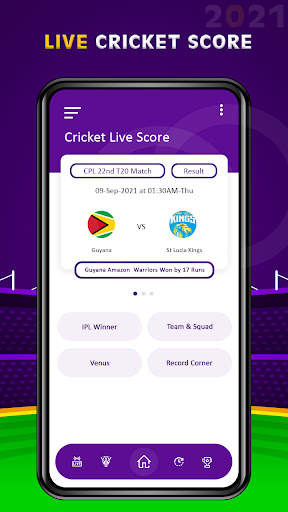 Cricboss : Live Line Cricket Score screenshot 1