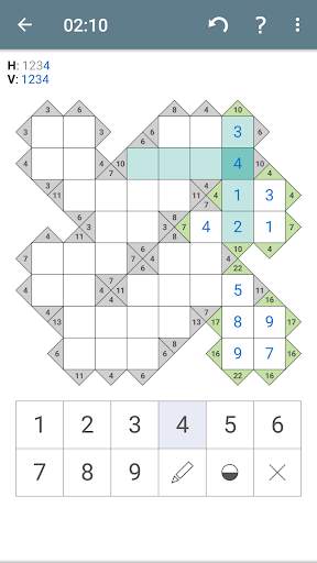Kakuro - Classic Puzzle Game screenshot 2