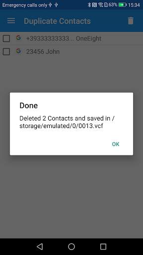Duplicate Contacts screenshot 8