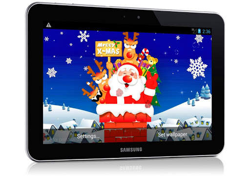 Santa Claus Live Wallpaper screenshot 6