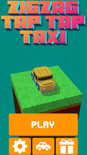 ZigZag Tap Tap Taxi - Blocky Road Taxi Games 2020 screenshot 1