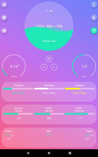 Compteur de Calories - EasyFit screenshot 9