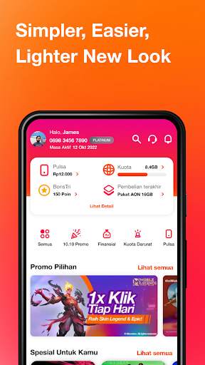 bima  Buy Pulsa/Package/Games скриншот 1