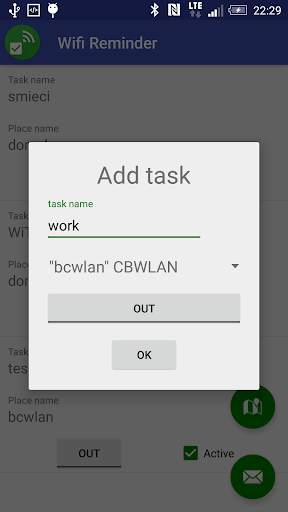 WiFi Place Task Reminder screenshot 2