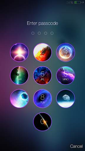 3D Earth Lock Screen screenshot 3