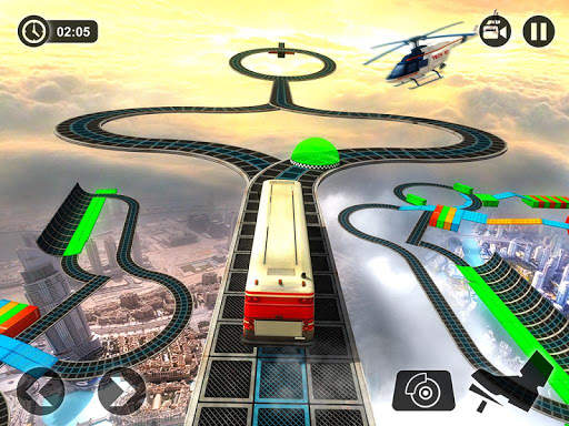 Impossible Sky Bus Driving Simulator Tracks 2018 screenshot 8