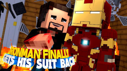 IronMan Skin Mod For Minecraft screenshot 2