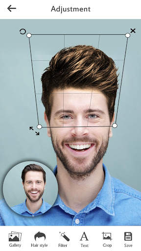 Man Hairstyle Photo Editor screenshot 4