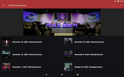 Valley View Baptist Mobile App screenshot 8