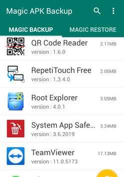 Magic APK Backup screenshot 3