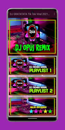DJ GRATATATA Tik Tok Viral 2021 Full Bass screenshot 1