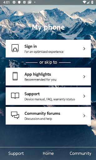 My phone: the official app for Nokia phones screenshot 2