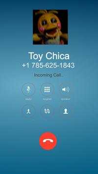 Call Prank Toy Chica from Fredy five night screenshot 3