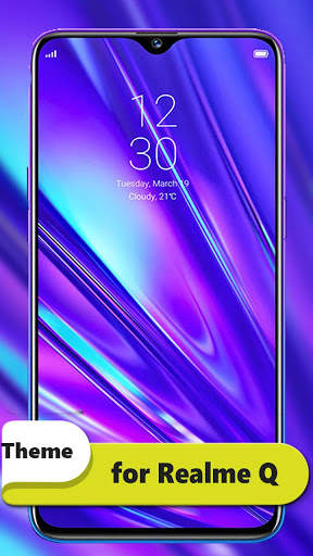 Theme for Realme Q Wallpaper screenshot 2