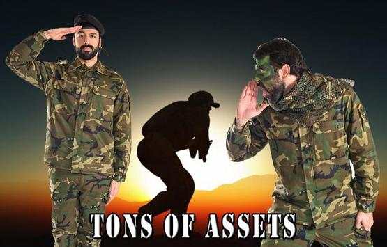 Army Photo Suit Editor - Warrior Uniform screenshot 4