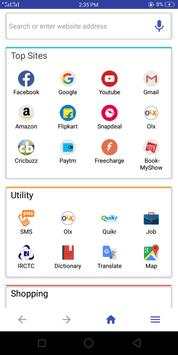 BBA Fast BROWSER screenshot 1
